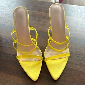 2/ $25 NY&Co// high heels, size 10